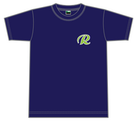 《希望者》老司中紺Ｔシャツ（マーク緑）　1412002